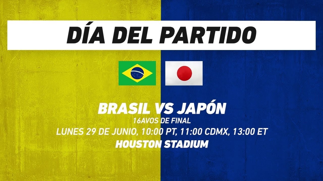 Brasil vs Japón, frente a frente: Futbol
