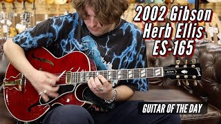Video thumbnail for 2002 Gibson Herb Ellis ES-165 Wine Red | Guitar of the Day by Normans Rare Guitars