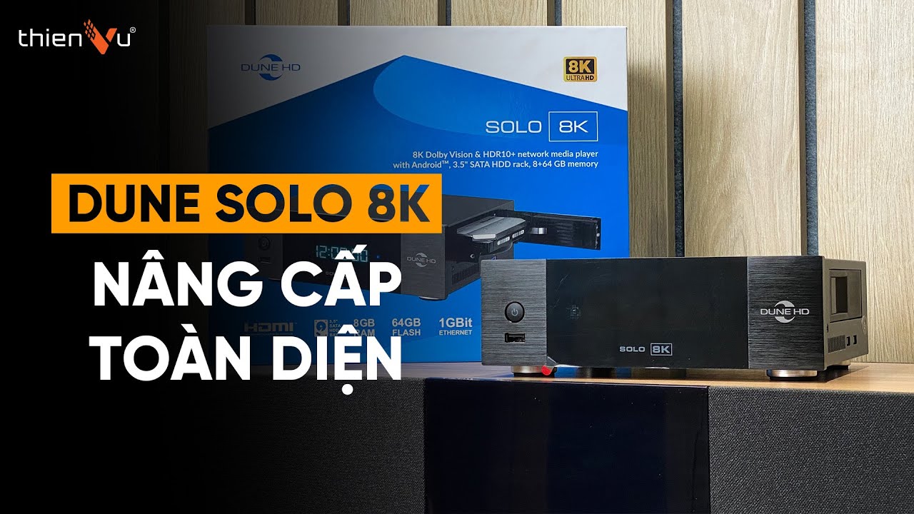 video Đầu Karaoke Xem Phim Dune HD Solo 8K Chính Hãng 0