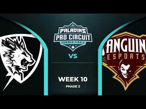 PALADINS Pro Circuit: flashpoint vs Sanguine (Phase 2 Week 10)