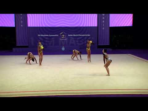 Brazil (BRA) - 2023 Rhythmic Junior Worlds Qualifications 5BA Group