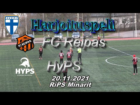 Harjoituspeli P13 FC Reipas - HyPS 20.11.2021