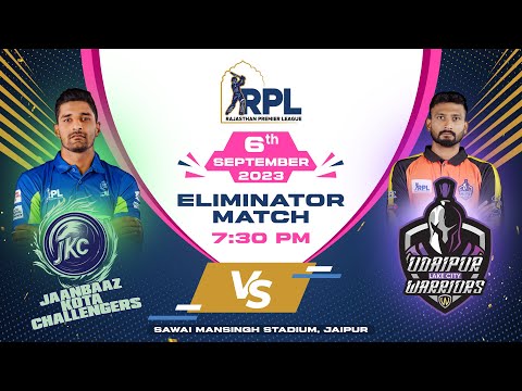 Jaanbaz Kota Challenger vs Udaipur Lake City Warriors Eliminator RPL T-20