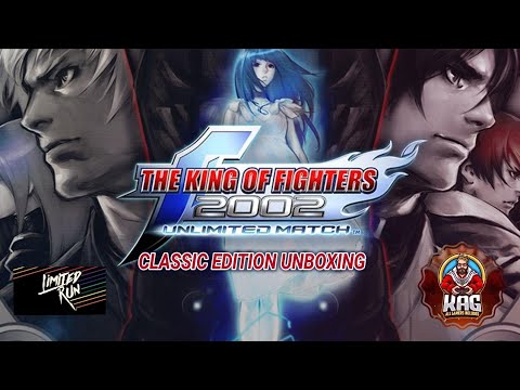 Limited Run The King Of Fighters 2002 Unlimited Match Classic Edition Unboxing