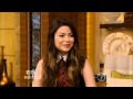 Miranda Cosgrove Live with Kelly & Michael 1st July ...