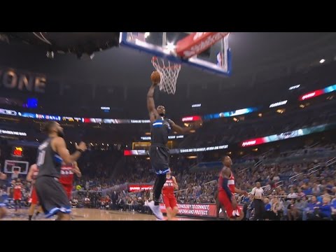 Serge Ibaka Throws Down the Hammer | Wizards vs Magic | November 5, 2016 | 2016-17 NBA Season