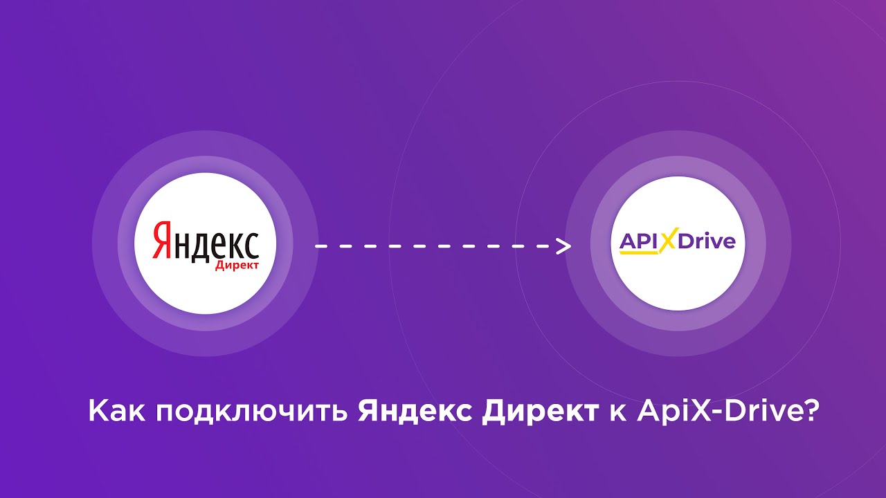Подключение Яндекс Директ