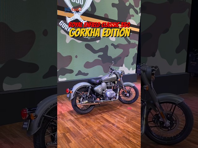 Royal Enfield Classis 350 Gorkha edition