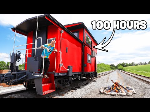Surviving 100 Hours in Tiny Homes! - YouTube
