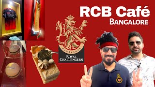 Inside RCB's official café in Bangalore | ಆರ್‌ಸಿಬಿ ಕೆಫೆಯಲ್ಲಿ ಏನಿದೆ? | Royal Challengers Bangalore