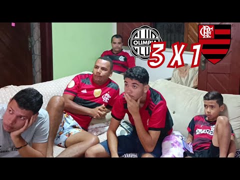 REACT OLIMPIA 3 X 1 FLAMENGO || LIBERTADORES ( TIME SEM VERGONHA !!!!!!!! )