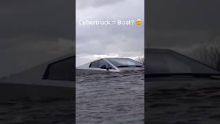 Tesla Cybertruck Becomes a Boat?! (Wade Mode Explained)