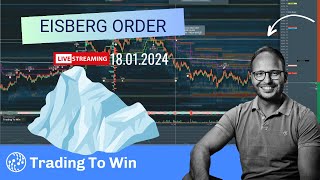 🇩🇪 Eisberg Order 🐻‍❄️🗻  : Wie erkennt man Eisberg Order im Markt?