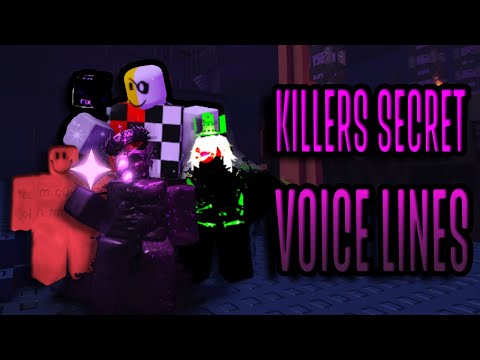 Noli | Killers SECRET Voice Lines in Roblox Forsaken