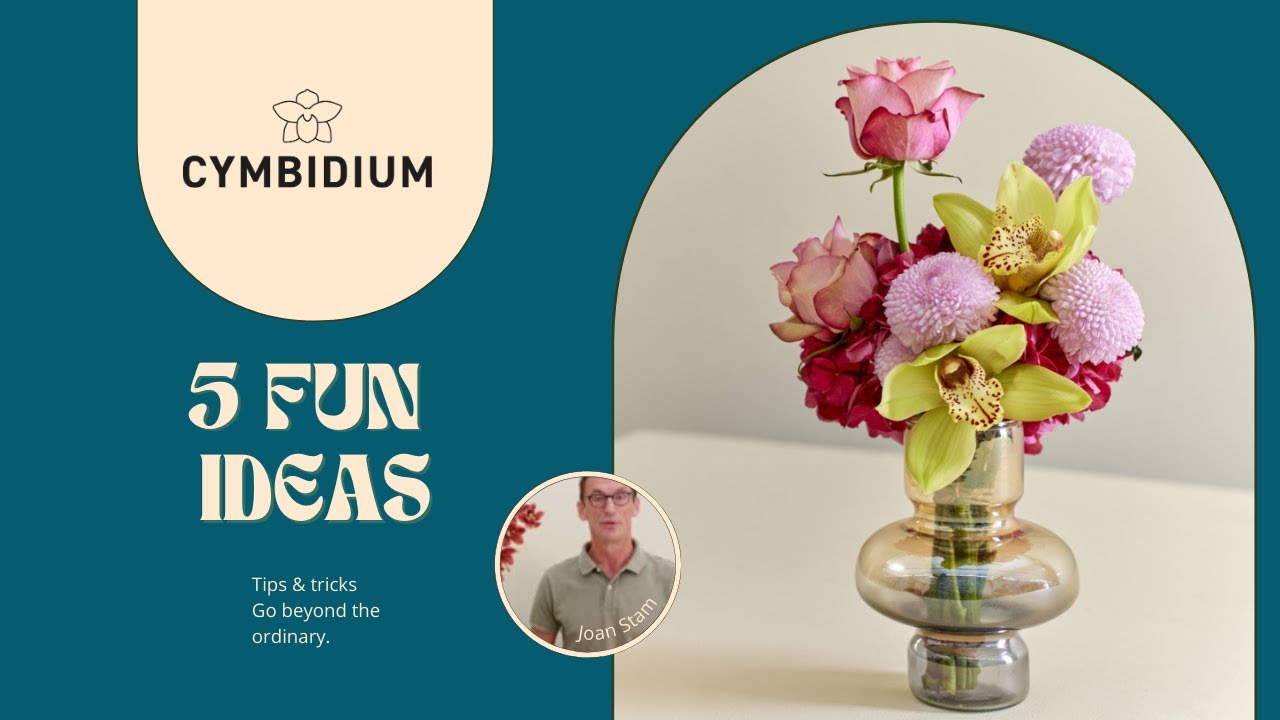 Tutorial 5x fun factor with Cymbidium
