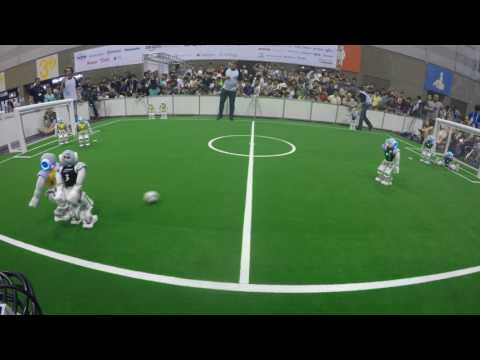 B-Human vs. NaoDevils - RoboCup 2017 - SEMI FINAL - 2ndHalf