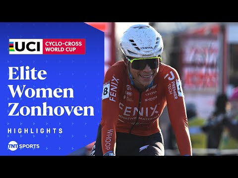 WELL DESERVED WIN 💪 | Women's UCI Cyclo-Cross World Cup Zonhoven Highlights | TNT Sports Cycling