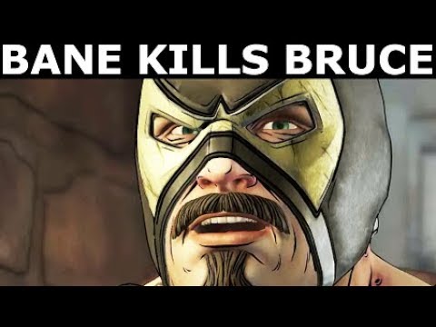 Bane Kills Bruce Wayne - BATMAN Season 2 The Enemy Within Episode 2: The Pact