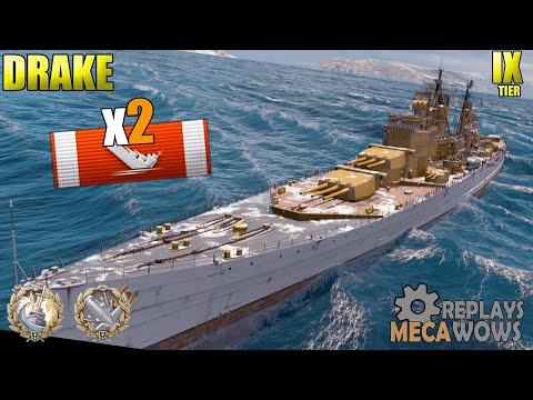 Unknown HE monster!! 220k dmg 16 fires | World of Warships Gameplay