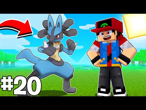 Minecraft: CONSEGUI O LUCARIO - PIXELMON XY Ep.20 ‹‹ P3DRU ››