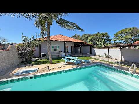 CASA EM PRAIA SECA COM 4 QUARTOS A POUCOS PASSOS DO MAR - ARARUAMA RJ