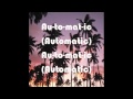 The Pointer Sisters - Automatic (lyrics)