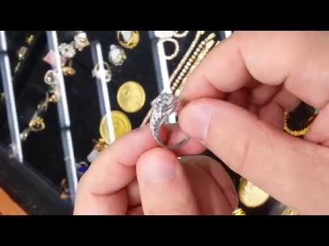 Art Deco 2.50ct Old Mine Cut Diamond Platinum Ring