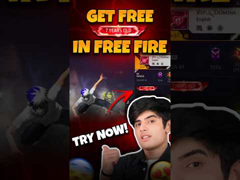 '7 YEAR OLD' TITLE FREE #shorts #garenafreefire #trending #viral