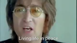 Download lagu Imagine John Lennon Original video with lyrics in ... mp3
