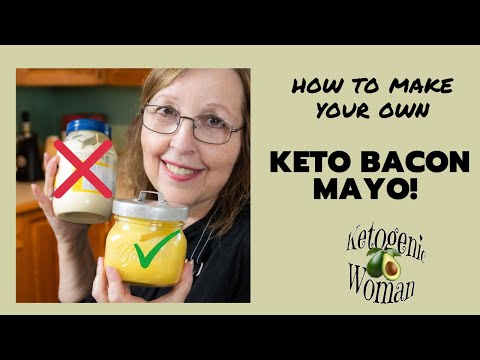 Keto Bacon Mayo | How to make Bacon Mayonnaise for Keto or Carnivore at home!