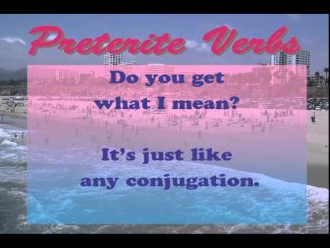 Parody of California Gurls - Conjugating Regular Preterite Verbs in Spanish