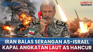 Download lagu 🔴IRAN BALAS SERANGAN AS-ISRAEL! RUDAL HANTAM MARKAS ARMADA KE-5 AS DI BAHRAIN! mp3