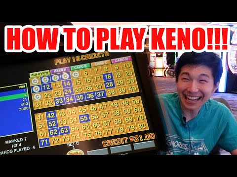 HOW TO PLAY KENO!! - Live Keno At Strat Las Vegas with Isaac #1 - YouTube