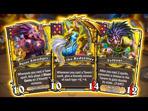 Ultimate Menagerie Strategy with Golden Nalaa | Hearthstone Battlegrounds