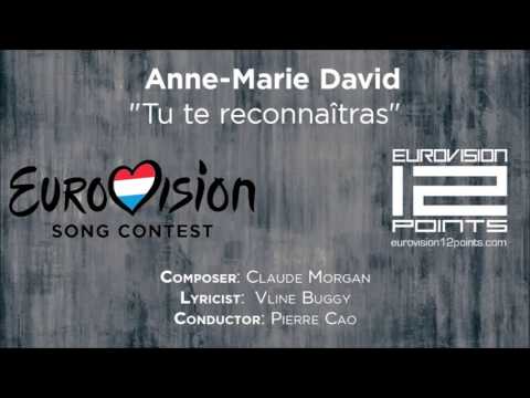 Anne Marie David  "Tu te reconnaîtras"  1973 Eurovision Song Contest