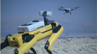 Autonomous Inspection Robots Integrated With AIM for inspection and monitoring of industrial sites