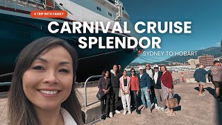 Carnival Cruise Splendor Vlog 🚢 Family Cruise Adventure from Sydney to Hobart