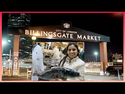 Billingsgate Market | City of London | UK largest Fish Market