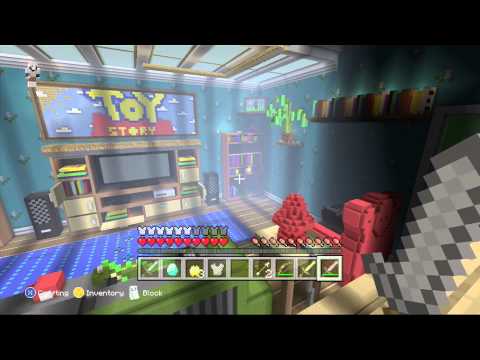 Minecraft Xbox: Toy Story Hunger Games