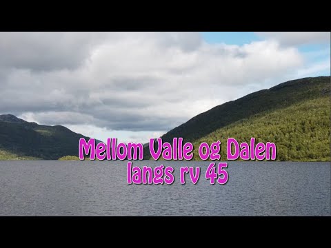 Along road 45 Valle - Dalen,  Norway