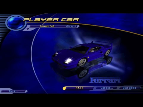 NFS III: Hot Pursuit | 3 Night Races: Ferrari F40 ||