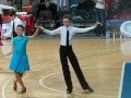 Спортивные бальные танцы. Ча-ча-ча. Максим и Юля 