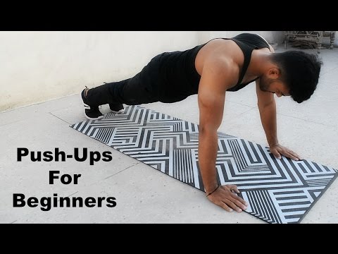 How to do Push-Ups For Beginners : Best Step-By-Step Guide Video