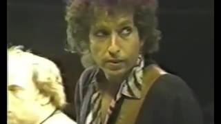 Bob Dylan with Van Morrison , Its all over Baby Blue, Wembley 1984