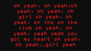 Oh Yeah Chris Brown Lyrics on Screen