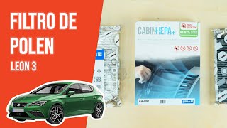 Youtube thumbnail of video "Cómo cambiar el filtro de polen / habitáculo Leon 3 👃"