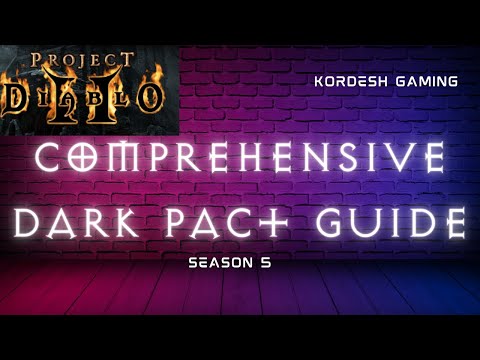 Comprehensive Dark Pact Guide - Project Diablo 2 - Season 5