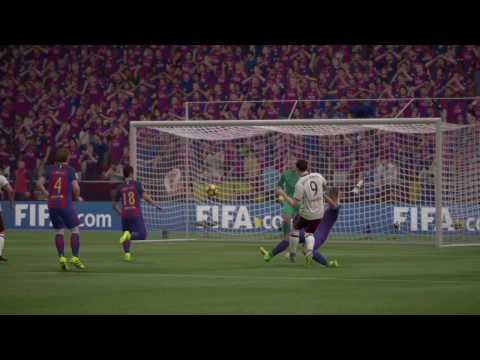 ROAD TO DIVISION 1 PART 21 - BARCELONA VS BAYERN - FIFA 17 Online Seasons Gameplay