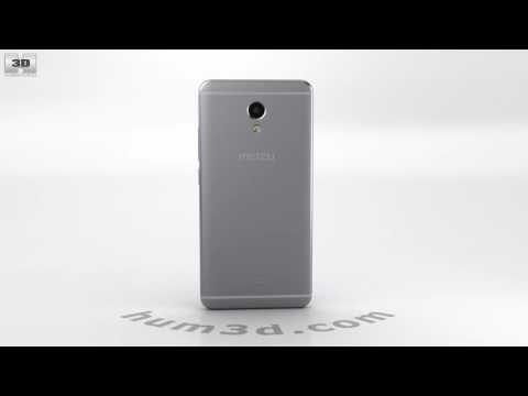 Meizu M5 Note Gray 3D model by 3DModels.org
