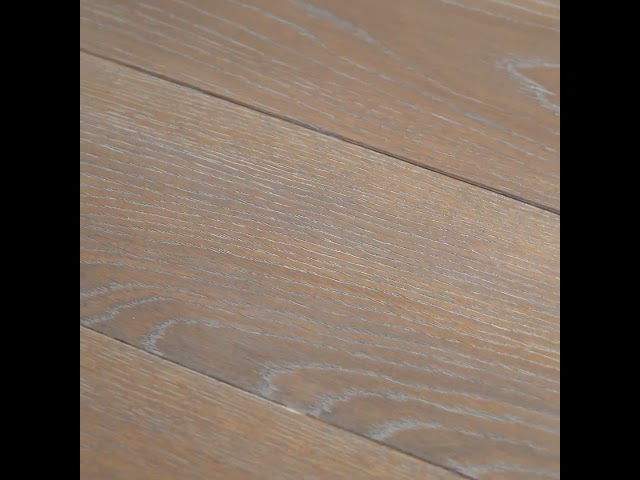 Массивная доска Дуб "венге+белый" браш